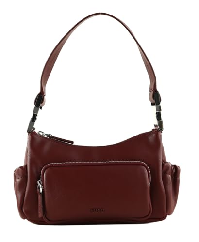 HUGO Bel 2.0_sh Bp Shoulder Bag para mujer, Color rojo.
