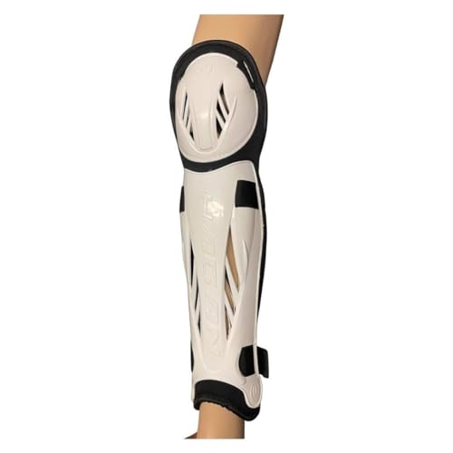 H-3.0 Shin Pads (Non-Adjustable) White Senior 13\" - Thumbnail 5