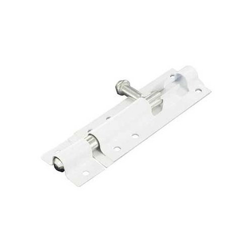 Securit Tower Bolt White - 100mm