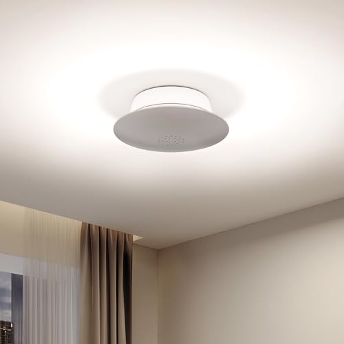 Homelist YX1 4300LM(60W) Indirect Lighting Ceiling Light Compact 8 Flush Mount Ceiling Light Dual-Core Eye Protection Ceiling Light Fixture CRI 97 Fast Installation - IF Design Award Winner