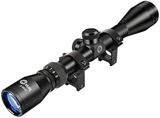 CVLIFE 3-9x40 Optics R4 Reticle Crosshair Scope with 20mm Free Mounts