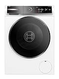 Bosch WGB256A1GB Series 8, Free-Standing Washing Machine, A Rated, Front Loader, 10kg, 1400 rpm Spin Speed, Iron Assist, Speed Programme, I-Dos Automatic Dosing, White