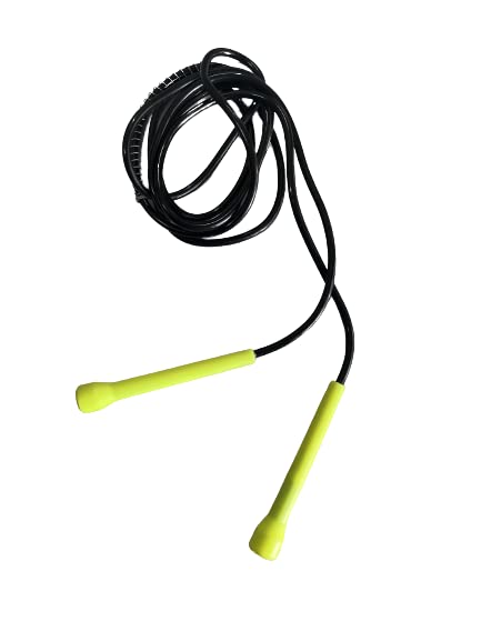 Image of PVC Dumbbells (1-5 kgs) Set of 2 Hex Dumbbells Set with Skip Rope for Fitness and Weight Loss Exercises (10 kgs (2 x 5 kg))