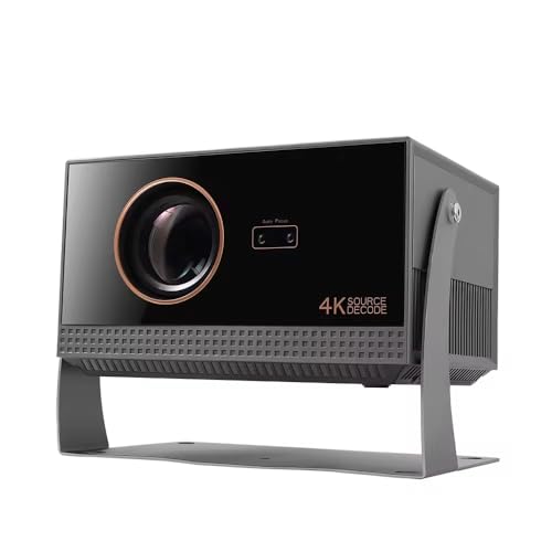 Image of 【1st Android 12, 270 Rotatable, Auto Focus, 14000 Lumens & HDMI ARC】 AUN Q9 Max Smart Projector for Home 4K Ultra HD Support, 1080p Native, Auto Keystone 5G WiFi BT, YouTube Netflix Prime Hotstar