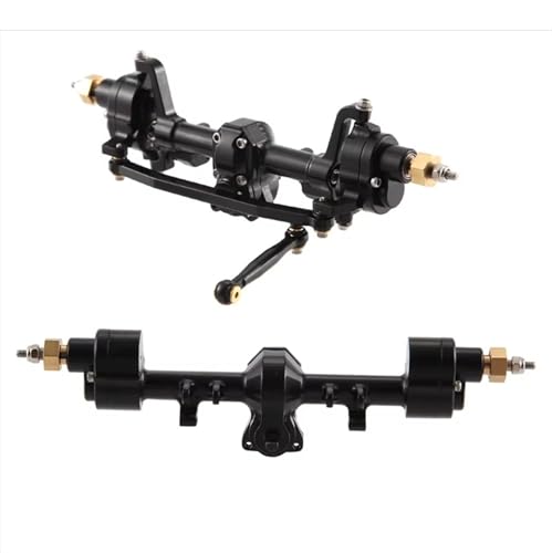 Essieux avant arrière Axial SCX24 upgrade métal pour Deadbolt