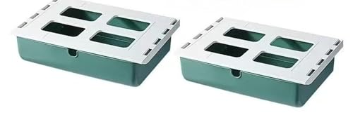 �Q�Z�b�g�f�X�N�� ���[�{�b�N�X ��t�������o�� �� �����o�� ��t�� ���[�� �֗� �f�X�N �����o�� ��t�� �������� ���[���� ���͔S�� �ȒP�ݒu �z���C�g 33*23.5*8.5cm (�O���[��)