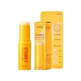 KISS New York Professional Vitamin C Serum Stick, Brightening & Hydrating Balm for Face and Body, Antioxidant-Rich, Evens Tone, Portable Skincare, Smooth Fine Lines, Glow Finish, Made in Korea