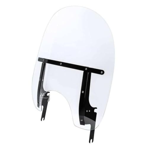 Pare-brise de moto transparent pour Road King : idéal pour voyager en Touring