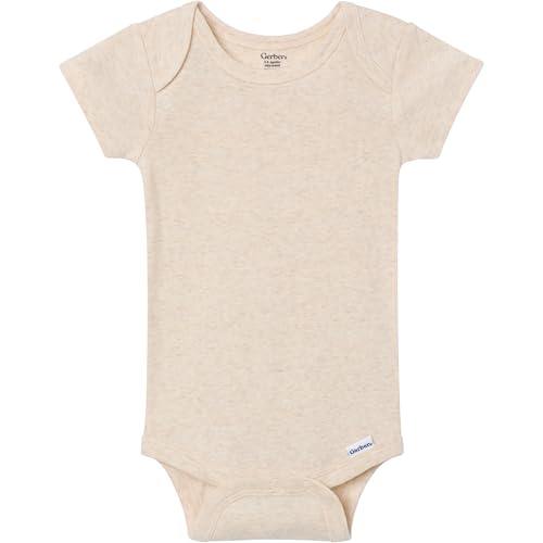 Image of Gerber Baby Girls' 8-pack Short Sleeve Onesies Bodysuits