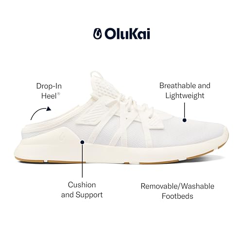 OLUKAI Holo Men's Athleisure Sneaker, Lightweight, Breathable Mesh Slide Shoe, Drop Heel, All-Day Comfort & Support3