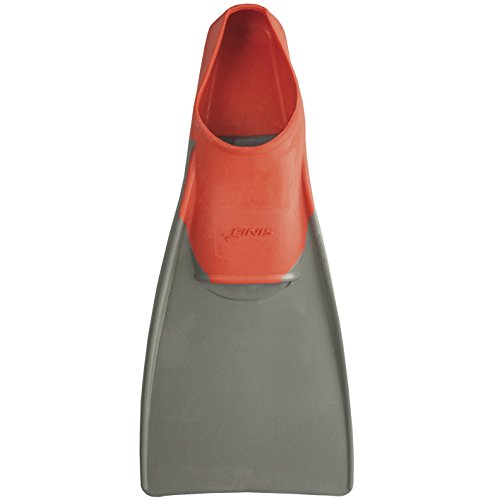 Long Floating Fin 7-9 Red/Gray #TOP1