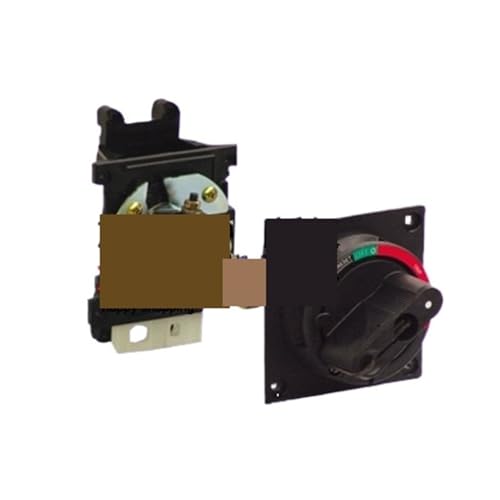 Poignée pivotante noire NSC250ROTEO commande rotative rallongée armoire