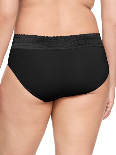 Image of Warner's Women's Blissful Benefits Dig-free Comfort Waist With Lace Cotton Hipster 6-pack Ru2266w