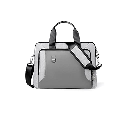 GBNYTT Bolsa para portátil y maletín, bolsa para laptop de 14, 15, 15.6 pulgadas, impermeable, para ordenador o hombro, maletín, un color, 14-inch