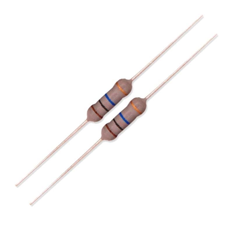 Résistance haute tension 30M Ohm avec isolation en verre durable 1W