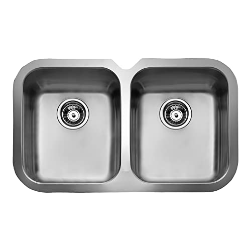 Teka - Fregadero Bajo Encimera Be 2C 765 Color Inox Ref 10125150 Mueble De 80 Cm