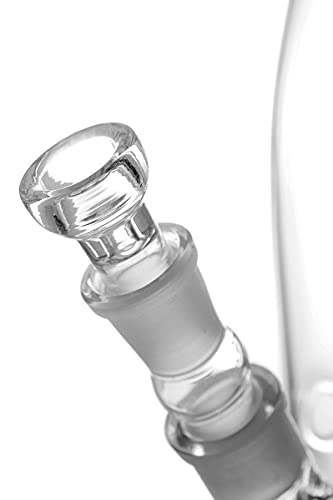 Heisenberg Glasbong TX Burner 38cm Wasserpfeife NS19 (mit Eisfach) – Bild 6