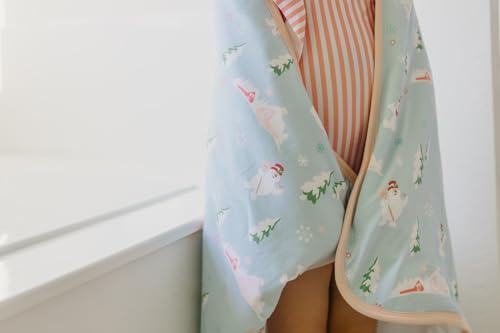 Image of Copper Pearl Hooded Bath Towels Premium Knit /Terry Cloth Baby Towels with Hood, Pockets, and Cool Designs - Great to Gift and Make Bath Time Fun - Baby Bath Towel, Frosty The Snowman