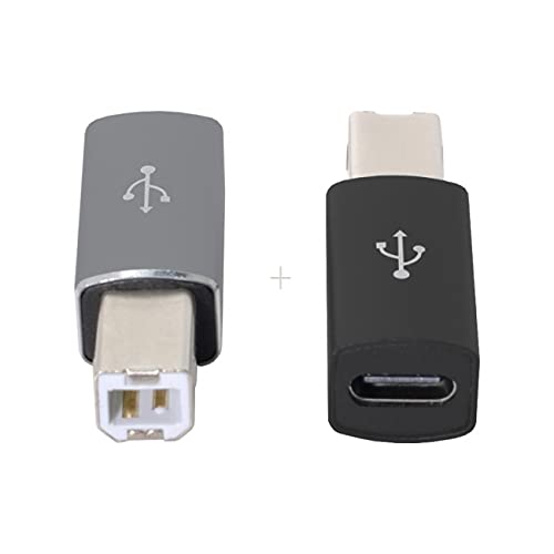 NFHK 2pcs USB-C Type C to Midi Adapter Converter Lectronic Musical Instrument for Midi Keyboard Phone Tablet - Thumbnail 2