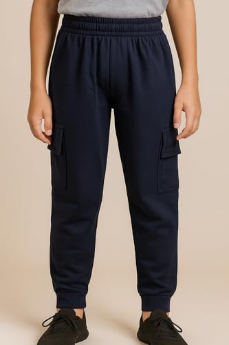 chopper club Boys Track Pants or Boys Joggers in Cotton Medium Thick Fabric Regular Fit Pack of 2 Sweatpants2