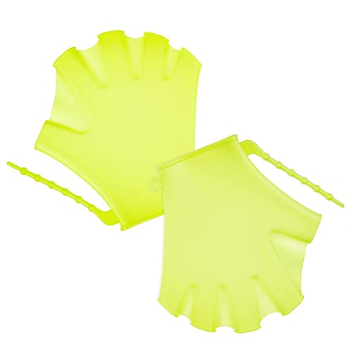 balacoo Diving Training Gloves Boys and Girls Water Gloves Swimming Learning Mitts Silicone Swim Paddles for Pool
