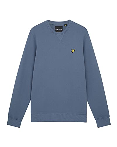 Sweat Lyle & Scott délavé col ras du cou pour homme au style décontracté