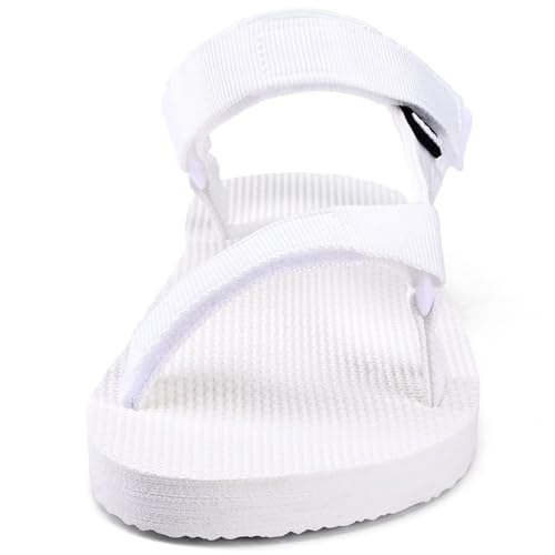 Image of WateLves Womens-Sport-Sandals Hiking Sandals with-Arch-Support Webbing-Outdoor-Beach-Water-Sandals for Travel-Walking-Trekking-Camping