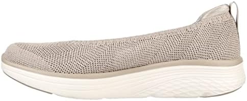 Skechers Women's MAX Cushioning LITE-Knit Ballet Flat, Taupe, 9.5 | Image 7