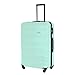BARRENS Valigia Grande Rigida Trolley da Stiva XL 77 cm ABS con 4 Ruote Bagaglio Valigie Leggera 91 L Organizzazione Fino a 23 kg (Menta)