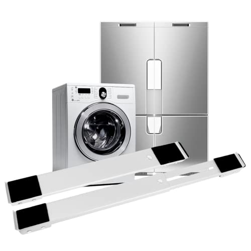Base Suporte Com Rodinhas Para Geladeira, Fogão, Máquina de Lavar