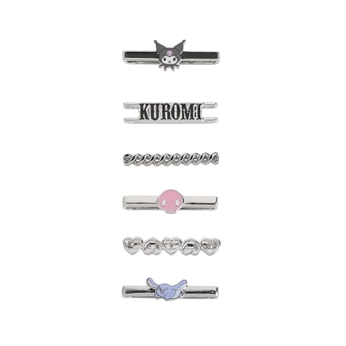 Kuromi lot de 6 bracelets de montre avec breloques mignonnes en taille unique
