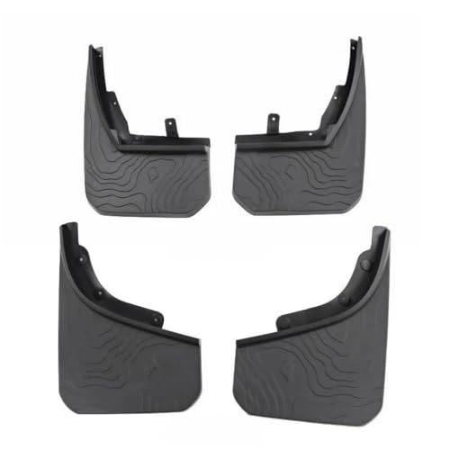 Bavettes de protection Land Rover Defender L663 V8 finition premium noire