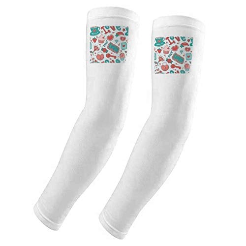 Housse de protection UV anti-ternissement motif cœur fraises pour préserver vos biens