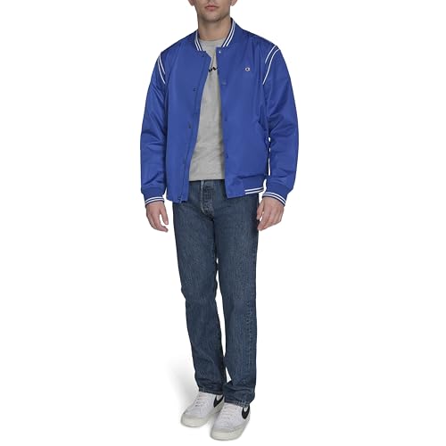 Champion Men's Lightweight Varsity Bomber Jacket2