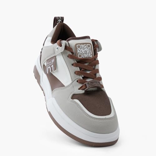 Image of SOLETHREADS Verso Sneakers for Men | Stylish & Fashionable| Comfortable|Walking Shoes| Lightweight Flexible| Skid-Resistant| Everyday |Casual Shoes for Men