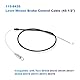 Ruimou 115-8435 Rasenmäher-Bremssteuerkabel (45-1/5.1 cm) Kompatibel mit Toro 20332 20333 20334 20337 20352 20372 20373 20374 20376 20955 20956 20958