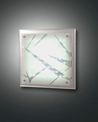 Fabas Luce Galaxy Deckenleuchte LED 1x12W Metall und Glas Weiss