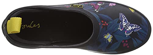 Joules Pop On Black Butterfly 7 B (M) #TOP4