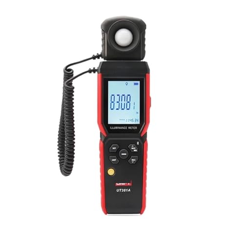 UT381A 照度計 400000 Lx 分割回転式設計 ルクスメーター デジタルライトメーター 光度計