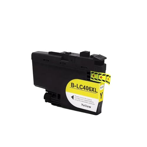 Cartouche LC406XL Jaune compatible avec MFC-J4335DW et HL-JF1