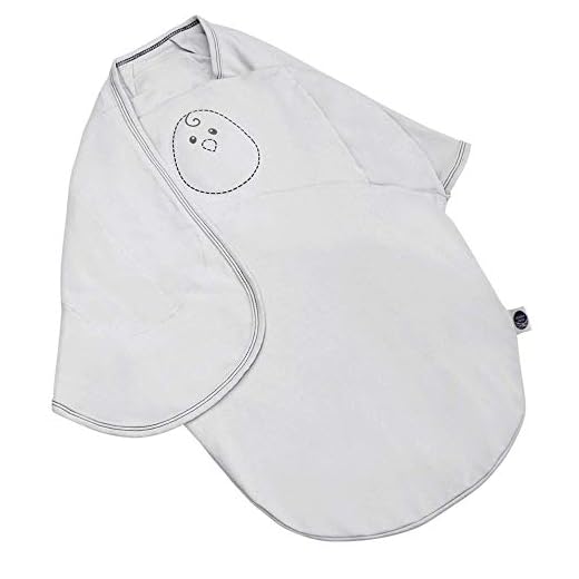 Nested Bean Zen Swaddle - Gently Weighted Swaddle | Baby: 0-6M | Cotton 100% | Help Reduce Moro (Startle) Reflex | TOG 1.5