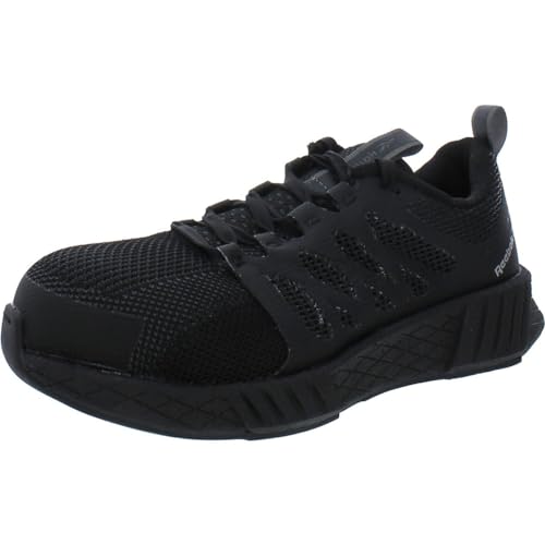 Reebok Men's Fusion Flexweave Composite Toe Eh Athletic Work Black - 10.5 Wide