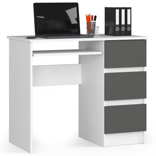 AKORD Bureau | Meuble pour Ordinateur Portable | Meuble de Bureau