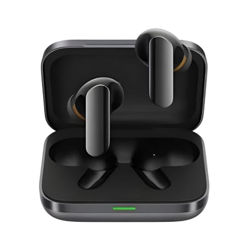 Image of Haroon Buds 7 Pro TWS Wireless Earbuds | Bluetooth with Noise Cancellation 48 Hours Playtime Metallic Grey