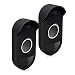 Produktbild kwmobile 2X Hülle kompatibel mit Arlo Smart Audio Doorbell - Silikon Cover Case Schutzhülle für Video Türklingel Schwarz