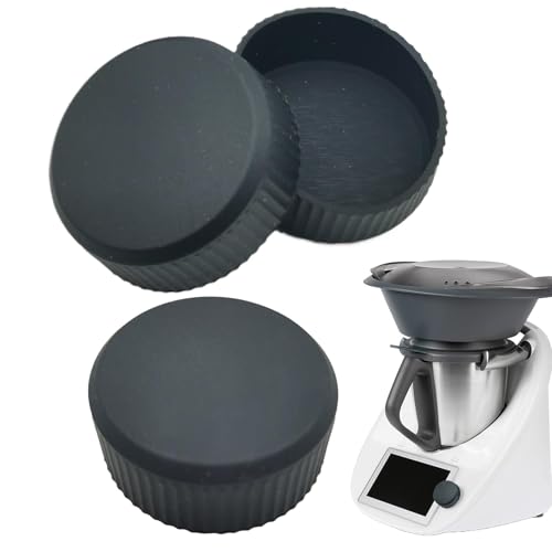 Qkbuza Cubierta antipolvo para control de máquinas de alimentos, 3 protectores de silicona para procesadores de alimentos para control, fundas protectoras de ajuste preciso, fácil de limpiar