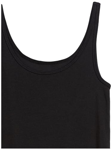 Amazon Essentials Damen Tank Top Slim Fit Dünne Träger 2er Pack Schwarz Weiß Large