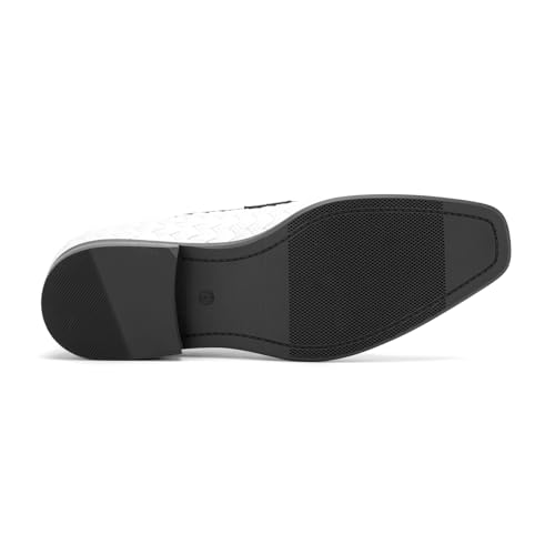 Image of JITAI Mens Velvet Loafers Dress Shoes Loafers for Men Tuxedo Suit Shoes