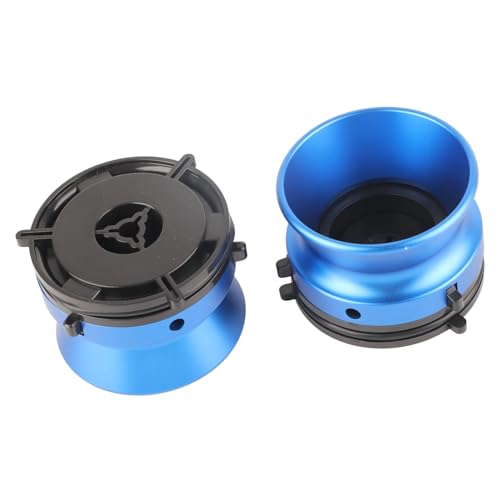 Adaptateurs NAB 10" verrouillables en aluminium bleu pour performances stables