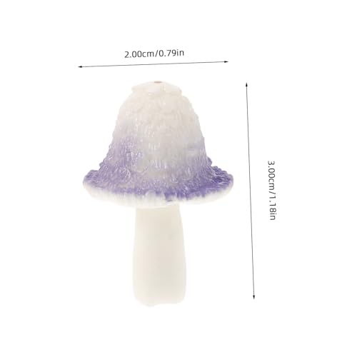 Mikinona 4pcs Mushroom Tire Valve Caps Metal Stem Covers for Cars Bikes Motorcycles Valve Dust Caps Decorative Air miniatura 2